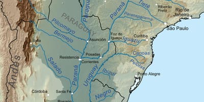 Bản đồ của bolivia